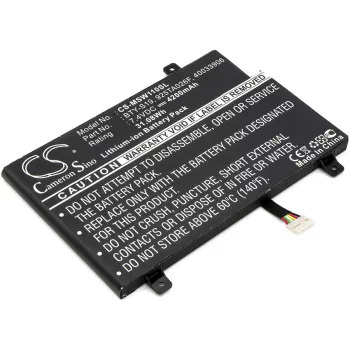   MSI BTY-S19 helyettesítő tablet akkumulátor (Li-Polymer, 7.4V, 4200mAh / 31.08Wh) - Utángyártott