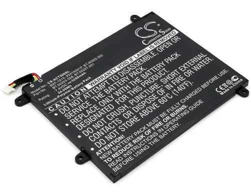 Acer BT.00207.001 helyettesítő tablet akkumulátor (Li-Polymer, 7.4V, 3250mAh / 24.05Wh) - Utángyártott