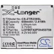 ZTE Li3706T42P3h453756 helyettesítő mobiltelefon akkumulátor (Li-ion, 3.7V, 650mAh / 2.41Wh) - Utángyártott