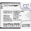MyPhone BM-18 helyettesítő mobiltelefon akkumulátor (Li-ion, 3.7V, 1450mAh / 5.37Wh) - Utángyártott