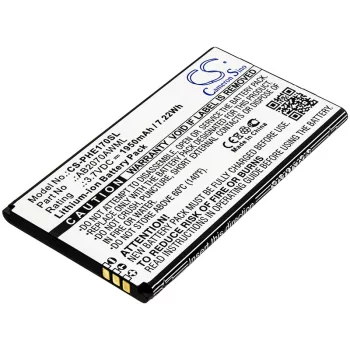   Philips AB2070AWML helyettesítő mobiltelefon akkumulátor (Li-ion, 3.7V, 1950mAh / 7.22Wh) - Utángyártott