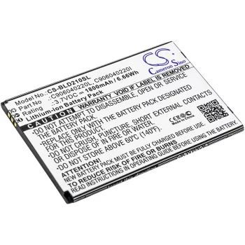   BLU C906040220L helyettesítő mobiltelefon akkumulátor (Li-ion, 3.7V, 1800mAh / 6.66Wh) - Utángyártott