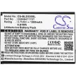 BLU C684847170T helyettesítő mobiltelefon akkumulátor (Li-ion, 3.7V, 1300mAh / 4.81Wh) - Utángyártott