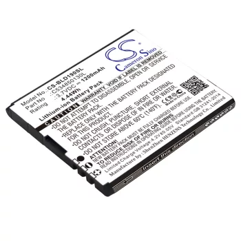   BLU C534850130L helyettesítő mobiltelefon akkumulátor (Li-ion, 3.7V, 1200mAh / 4.44Wh) - Utángyártott