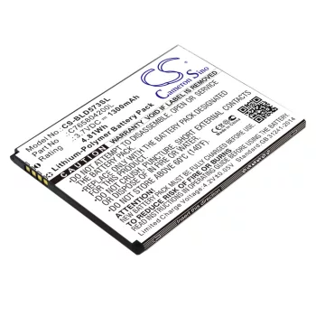   BLU C765804200L helyettesítő mobiltelefon akkumulátor (Li-Polymer, 3.7V, 1300mAh / 4.81Wh) - Utángyártott