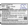 Cubot P11 helyettesítő mobiltelefon akkumulátor (Li-ion, 3.8V, 1750mAh / 6.65Wh) - Utángyártott