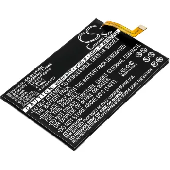   Elephone C1 Max helyettesítő mobiltelefon akkumulátor (Li-Polymer, 3.8V, 2050mAh / 7.79Wh) - Utángyártott