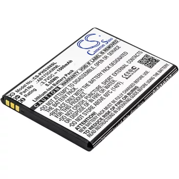   Philips AB1700AWML helyettesítő mobiltelefon akkumulátor (Li-ion, 3.7V, 1500mAh / 5.55Wh) - Utángyártott