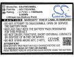 Philips AB1700AWML helyettesítő mobiltelefon akkumulátor (Li-ion, 3.7V, 1500mAh / 5.55Wh) - Utángyártott