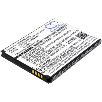   Philips AB1630DWMC helyettesítő mobiltelefon akkumulátor (Li-ion, 3.7V, 1500mAh / 5.55Wh) - Utángyártott