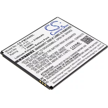   PHICOMM BL-F33 helyettesítő mobiltelefon akkumulátor (Li-Polymer, 3.8V, 2100mAh / 7.98Wh) - Utángyártott