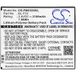 PHICOMM BL-F33 helyettesítő mobiltelefon akkumulátor (Li-Polymer, 3.8V, 2100mAh / 7.98Wh) - Utángyártott