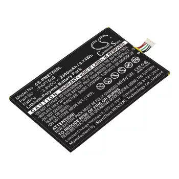   Prestigio PAP7500 helyettesítő mobiltelefon akkumulátor (Li-Polymer, 3.8V, 2300mAh / 8.74Wh) - Utángyártott