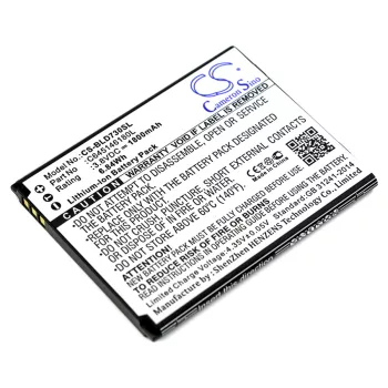   BLU C645146180L helyettesítő mobiltelefon akkumulátor (Li-ion, 3.8V, 1800mAh / 6.84Wh) - Utángyártott