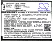 BLU C645146180L helyettesítő mobiltelefon akkumulátor (Li-ion, 3.8V, 1800mAh / 6.84Wh) - Utángyártott