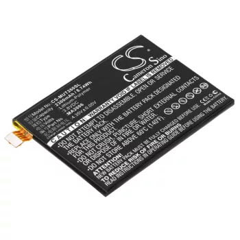   Meitu MA2006 helyettesítő mobiltelefon akkumulátor (Li-Polymer, 3.8V, 2300mAh / 8.74Wh) - Utángyártott