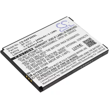   innos BP-5X-I helyettesítő mobiltelefon akkumulátor (Li-ion, 3.8V, 2400mAh / 9.12Wh) - Utángyártott