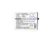 Hisense LP38220D helyettesítő mobiltelefon akkumulátor (Li-Polymer, 3.8V, 2200mAh / 8.36Wh) - Utángyártott
