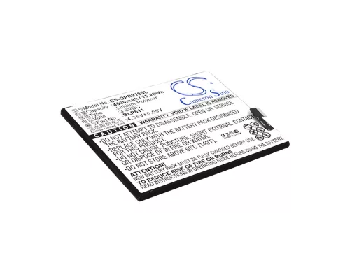 Oppo BLP611 helyettesítő mobiltelefon akkumulátor (Li-Polymer, 3.8V, 4000mAh / 15.2Wh) - Utángyártott