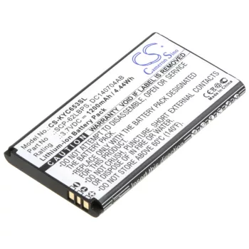   Kyocera SCP-62LBPS helyettesítő mobiltelefon akkumulátor (Li-ion, 3.7V, 1200mAh / 4.44Wh) - Utángyártott