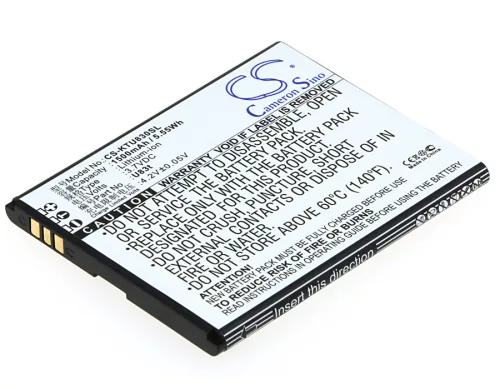 K-Touch U83t helyettesítő mobiltelefon akkumulátor (Li-ion, 3.7V, 1500mAh / 5.55Wh) - Utángyártott