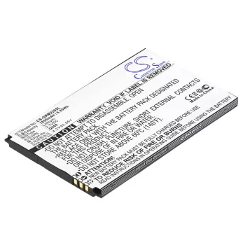   Green Orange Q200 helyettesítő mobiltelefon akkumulátor (Li-Polymer, 3.7V, 1850mAh / 6.85Wh) - Utángyártott