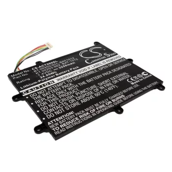   Acer KT.00203.002 helyettesítő tablet akkumulátor (Li-Polymer, 7.4V, 3250mAh / 24.05Wh) - Utángyártott