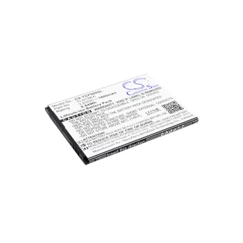   TCL TLi018KA helyettesítő mobiltelefon akkumulátor (Li-ion, 3.8V, 1800mAh / 6.84Wh) - Utángyártott