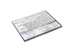 ZTE Li3825T43P4h746243 helyettesítő mobiltelefon akkumulátor (Li-ion, 3.7V, 2200mAh / 8.14Wh) - Utángyártott