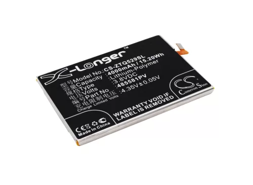ZTE 485581PV helyettesítő mobiltelefon akkumulátor (Li-Polymer, 3.8V, 4000mAh / 15.2Wh) - Utángyártott