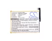 BBK B-A7 helyettesítő mobiltelefon akkumulátor (Li-Polymer, 3.85V, 2550mAh / 9.82Wh) - Utángyártott