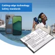 Fairphone F5AC1 helyettesítő mobiltelefon akkumulátor (Li-Polymer, 3.85V, 4000mAh / 15.4Wh) - Utángyártott