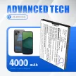 Fairphone F5AC1 helyettesítő mobiltelefon akkumulátor (Li-Polymer, 3.85V, 4000mAh / 15.4Wh) - Utángyártott