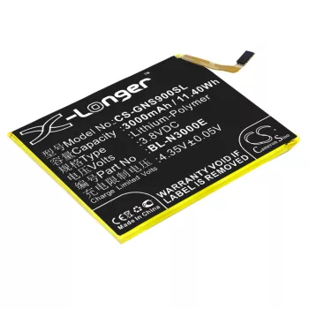   GIONEE BL-N3000E helyettesítő mobiltelefon akkumulátor (Li-Polymer, 3.8V, 3000mAh / 11.4Wh) - Utángyártott