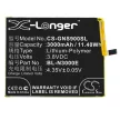 GIONEE BL-N3000E helyettesítő mobiltelefon akkumulátor (Li-Polymer, 3.8V, 3000mAh / 11.4Wh) - Utángyártott