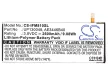 Infocus UP130048 helyettesítő mobiltelefon akkumulátor (Li-Polymer, 3.8V, 2600mAh / 9.88Wh) - Utángyártott