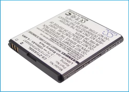 ZTE Li3715T42P3h504857-H helyettesítő mobiltelefon akkumulátor (Li-ion, 3.7V, 1200mAh / 4.44Wh) - Utángyártott