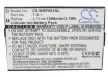 Binatone TJB-1 helyettesítő mobiltelefon akkumulátor (Li-ion, 3.7V, 1000mAh / 3.7Wh) - Utángyártott