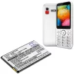 Wiko B2860 helyettesítő mobiltelefon akkumulátor (Li-ion, 3.7V, 1100mAh / 4.07Wh) - Utángyártott