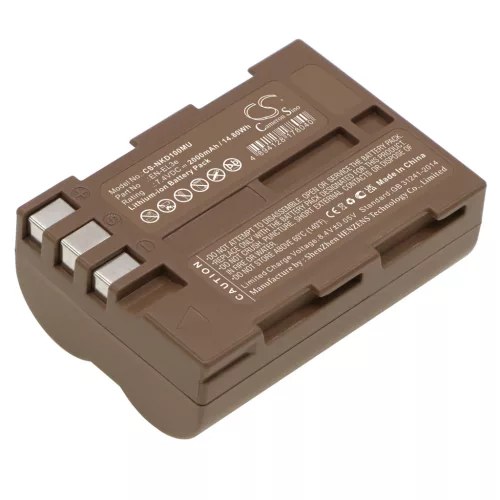 NiKon EN-EL3e helyettesítő akkumulátor (Li-ion, 7.4V, 2000mAh / 14.8Wh) - Utángyártott