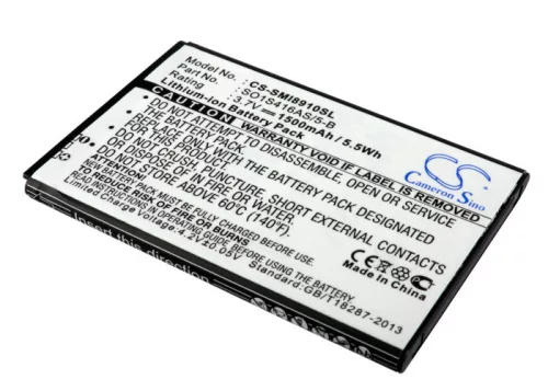 Samsung SO1S416AS/5-B helyettesítő mobiltelefon akkumulátor (Li-ion, 3.7V, 1500mAh / 5.55Wh) - Utángyártott