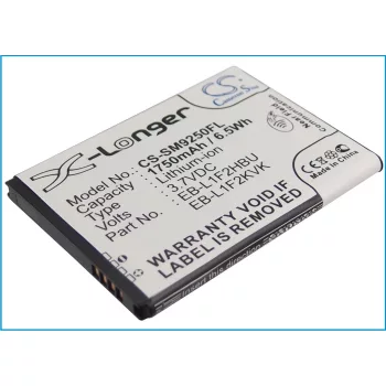   Samsung EB-L1F2KVK helyettesítő mobiltelefon akkumulátor (Li-ion, 3.7V, 1750mAh / 6.48Wh) - Utángyártott