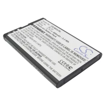   Nokia BL-5J helyettesítő mobiltelefon akkumulátor (Li-ion, 3.7V, 900mAh / 3.33Wh) - Utángyártott