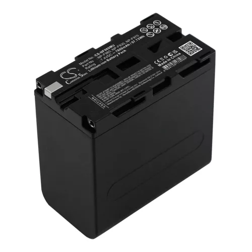 Sony XL-B3 helyettesítő akkumulátor (Li-ion, 7.4V, 7800mAh / 57.72Wh) - Utángyártott