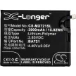 MeiZu BA721 helyettesítő mobiltelefon akkumulátor (Li-Polymer, 3.85V, 3900mAh / 15.02Wh) - Utángyártott