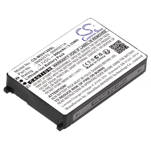 Motorola SNN5571A helyettesítő mobiltelefon akkumulátor (Li-ion, 3.7V, 900mAh / 3.33Wh) - Utángyártott