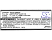 ZTE Li3714T42P3h853448 helyettesítő mobiltelefon akkumulátor (Li-ion, 3.7V, 1100mAh / 4.07Wh) - Utángyártott