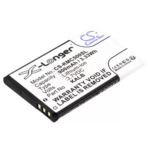 MaxCom MM823 készülékhez mobiltelefon akkumulátor (Li-ion, 3.7V, 900mAh / 3.33Wh) - Utángyártott