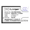 MaxCom MM823 készülékhez mobiltelefon akkumulátor (Li-ion, 3.7V, 900mAh / 3.33Wh) - Utángyártott