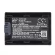 Sony NP-FH100 helyettesítő akkumulátor (Li-ion, 7.4V, 3300mAh / 24.42Wh) - Utángyártott